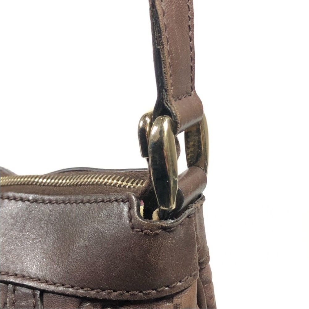 Gucci Brown Monogram Crossbody Bag - Picture 9 of 15
